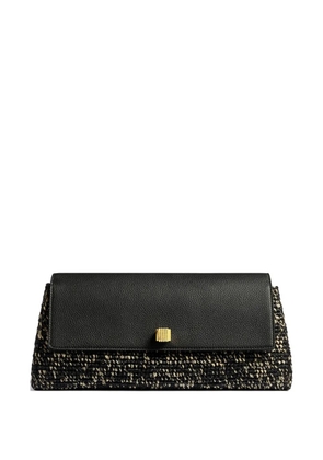 KHAITE textured clutch bag - Black