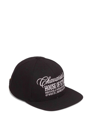 Willy Chavarria embroidered baseball cap - Black