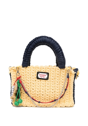 Charles Jeffrey Loverboy instrument-charm tote bag - Yellow