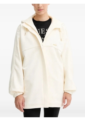 GUESS USA zip-up hoodie - Neutrals