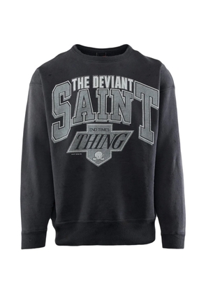 SAINT MXXXXXX crew-neck sweatshirt - Black