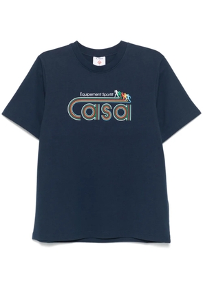 Casablanca printed T-shirt - Blue