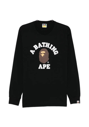 A BATHING APE® long-sleeve sweatshirt - Black