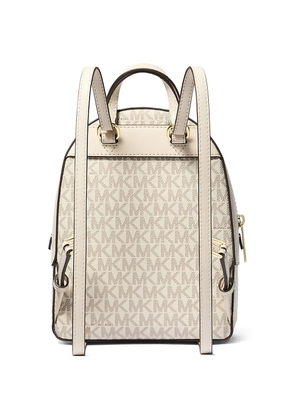 Michael Kors extra small Jaycee monogram-pattern backpack - Neutrals