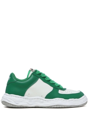 Maison MIHARA YASUHIRO Wayne low-top leather sneakers - Green