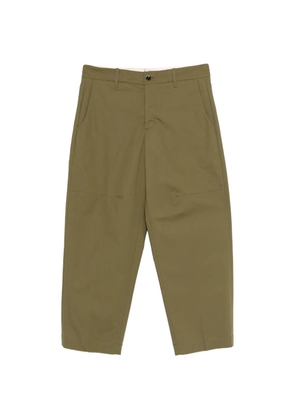 Nine In The Morning Franco belt-loop trousers - Green