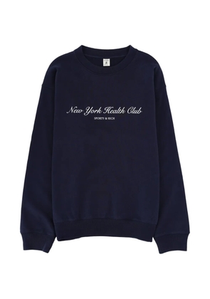 Sporty & Rich graphic-print sweatshirt - Blue
