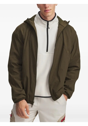 Under Armour Unstoppable Txt zip hooded jacket - Green