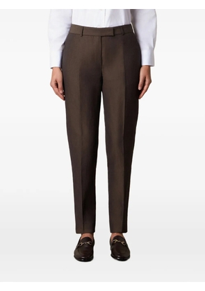 Brooks Brothers tapered trousers - Brown