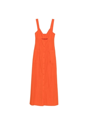 Patrizia Pepe V-neck maxi dress - Orange