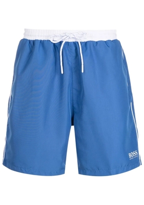 BOSS colour-block swim shorts - Blue