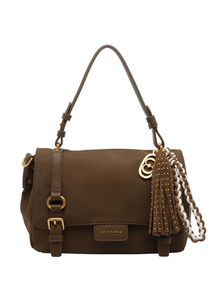La Carrie Atena removable-strap tote bag - Brown