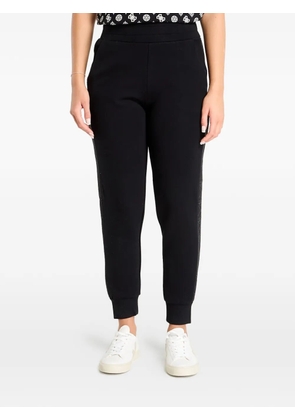 GUESS USA logo-tape track pants - Black