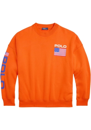 Polo Ralph Lauren logo-print sweatshirt - Orange