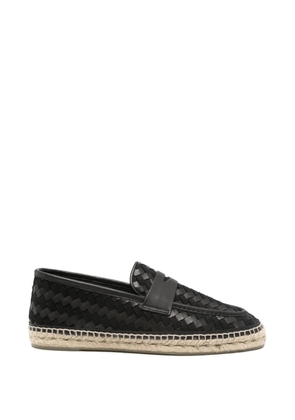 Castañer woven penny espadrilles - Black