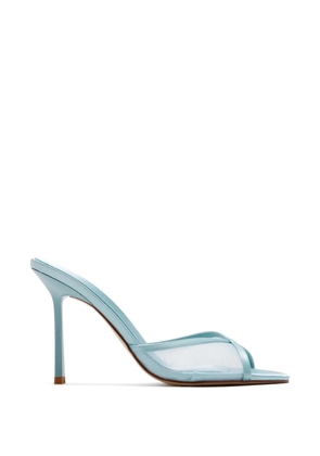 Femme La 100mm Iman mules - Blue