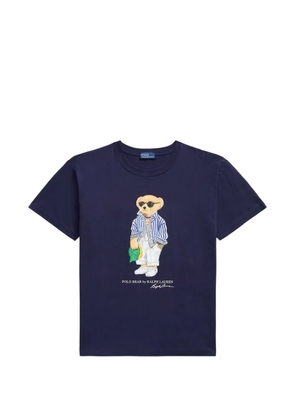 Polo Ralph Lauren bear-print T-shirt - Blue