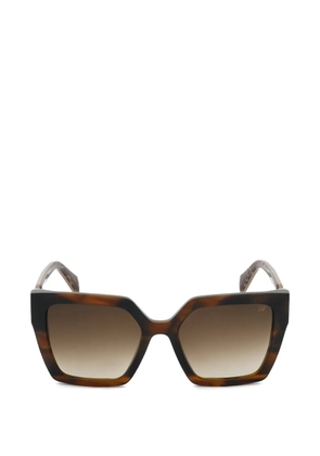 Blumarine square-frame sunglasses - Brown