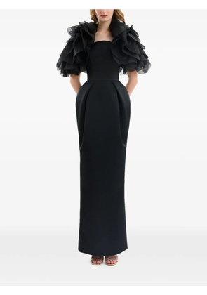 Gemy Maalouf strapless maxi dress - Black
