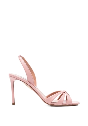Aquazzura strappy knotted sandals - Pink