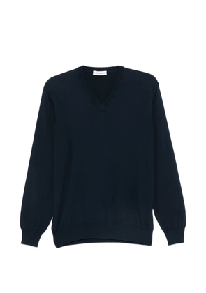Kangra V-neck sweater - Blue