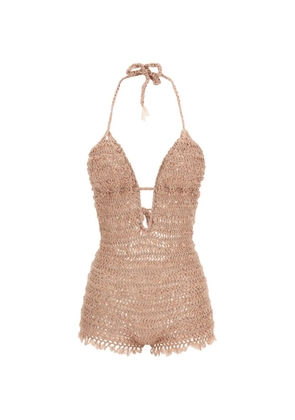 ALIS Matilde semi-transparent jumpsuit - Pink