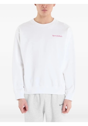 Sporty & Rich Sporty & Rich NY Motion Crewneck UNISEX - White