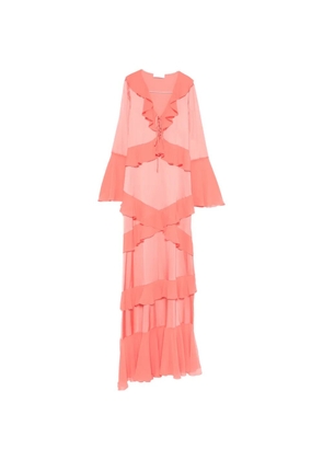 Les Filles d'Eva ruffled-details maxi dress - Pink