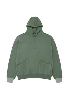 A.PRESSE zip-fastening hoodie - Green