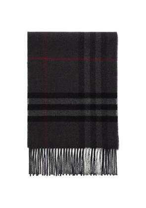 Burberry checkered scarf - Grey