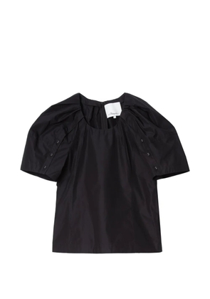 3.1 Phillip Lim Bloom scoop-neck top - Black