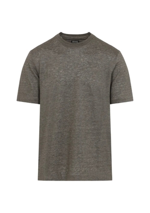 Zegna CREW-neck T-shirt - Grey
