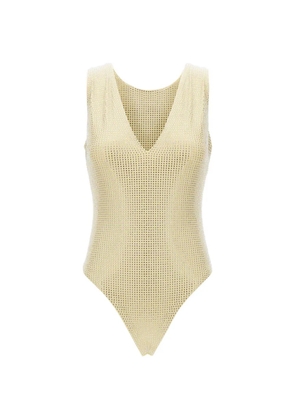 TWENTY FOURHAITCH New Urano V-neck body - Neutrals