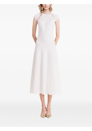 Gemy Maalouf cut-out detail midi dress - White