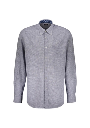 Paul & Shark striped long-sleeve shirt - Blue
