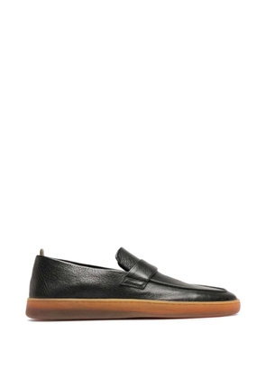 Officine Creative Herbie textured loafers - Black