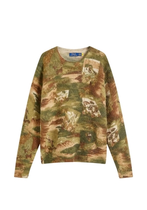 Polo Ralph Lauren patterned crewneck sweater - Green