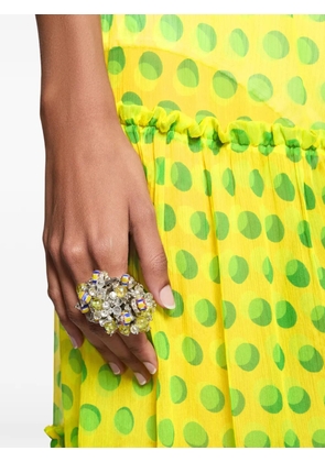 DRIES VAN NOTEN beaded ring - Silver