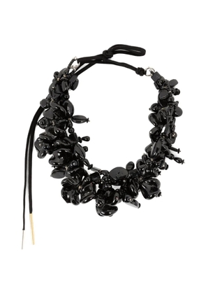 DRIES VAN NOTEN embellished necklace - Black