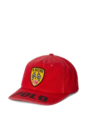 Polo Ralph Lauren racing logo cap - Red