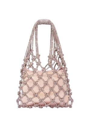 Hibourama Carrie knot-detail shoulder bag - Pink