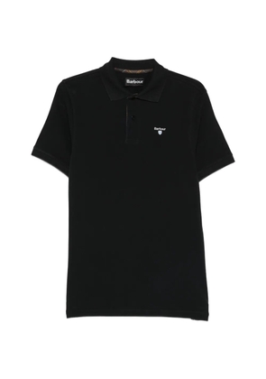 Barbour logo polo shirt - Black