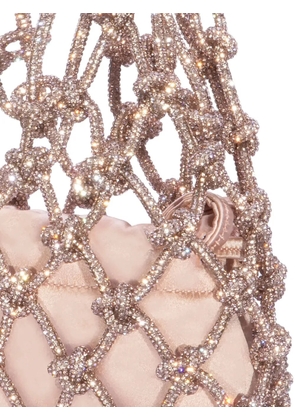 Hibourama Carrie knot-detail shoulder bag - Pink