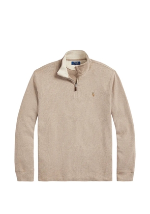 Polo Ralph Lauren zip-up sweater - Brown