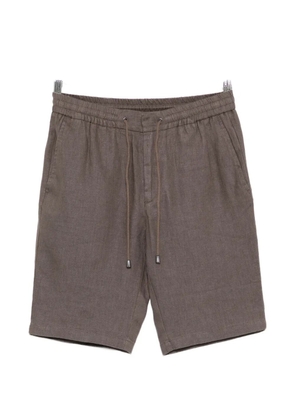Sand drawstring shorts - Brown