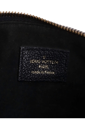 Louis Vuitton Pre-Owned Twice Handbag Monogram Empreinte Leather crossbody bag - Black