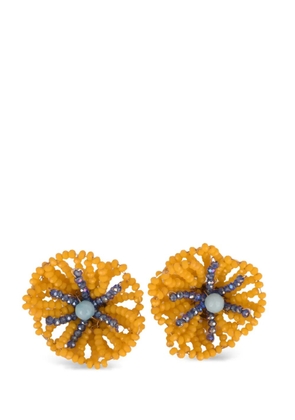Rosantica Codette beaded earrings - Yellow