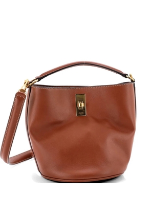 Celine Pre-Owned 16 Bag Leather Teen bucket bag - Brown