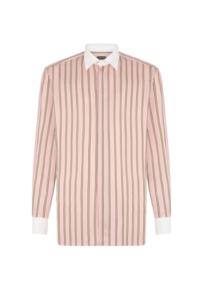 TOM FORD striped-pattern shirt - Pink