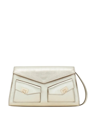 Ferragamo mini multi-pocket clutch bag - Gold